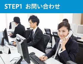 STEP　1　お問い合わせ